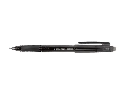 Gelschrijver Quantore erasable 0.7mm zwart