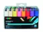 Verfstift Posca PC8K Brede punt 8mm schuin 16st assorti