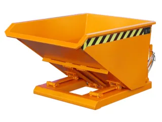 Kiepbak Hxbxd 670x840x1210mm 0.30m³ 123kg Draagverm. 750kg Ral5012 - 1