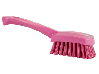 Afwasborstel Korte Steel Roze Hard - 1