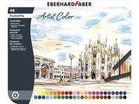 kleurpotloden Eberhard Faber Artist Color metaaletui a 48 stuks