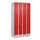 dubbeldekse locker,HxBxD 1950x1000x500mm,4x2vak.,vak B 250mm