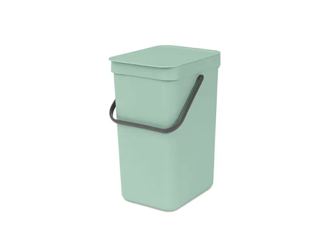 Afvalemmer Sort & Go 12 Liter Jade Lichtgroen