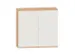 kantoorkast,HxBxD 1150x1200x430mm,decor romp beuken,decor front wit