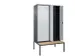 locker voor scheiding van kleding,HxBxD 2120x1200x815mm,4vak