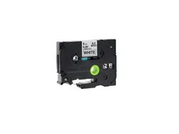 Labeltape Brother Compatible P-Touch Tze-221 9Mm Zwart Op Wit