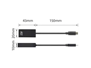 Adapter ACT USB-C naar HDMI 4K 30Hz 0.15 meter - 6
