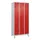 Z-garderobekast,HxBxD 1950x900x500mm,vak B 150/300mm,draaigrendel