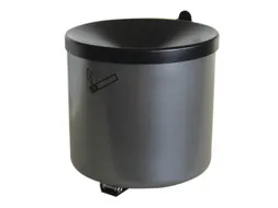 Veiligheidswandasbak 2.4 liter 145x150mm Kantelbaar Grafiet