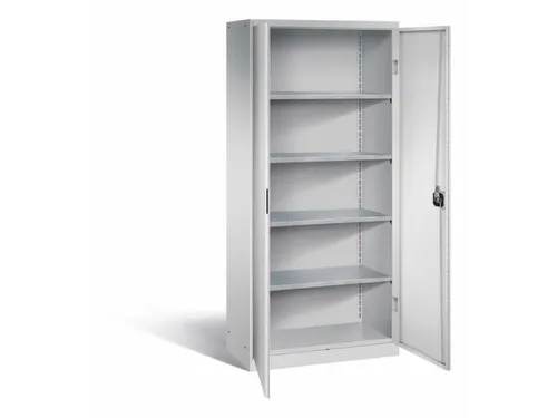 universele kast,HxBxD 1950x890x415mm,4xStalen bodem,cilinderslot