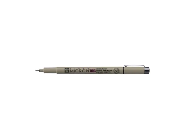 Fineliner Sakura Pigma Micron 003 0,15mm noir