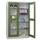 Vitrinekast Hxbxd 1950x1200x400mm Draaideuren Ral7035 Front Ral6011
