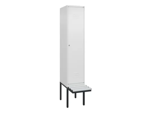 locker voor scheiding van kleding,HxBxD 2120x400x815mm,1vak