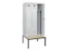 locker met bank,voor scheiding van kleding,HxBxD 2120x900x815mm,3vak