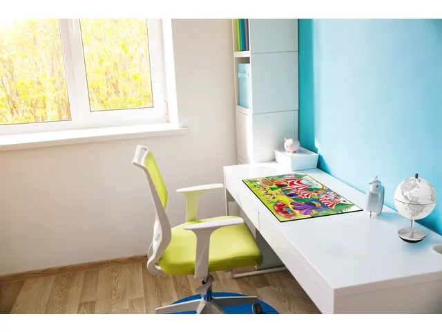 Bureauonderlegger Kangaro PP 38x58cm dessin Circus