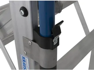 vouwtrapje,bordes H 950mm,eenzijdig,4treden,aluminium - 8