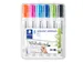Feutre tableau blanc Staedtler Lumocolor 351 assorti set 6 couleurs fu