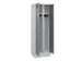 armoire vestiaire noir et blanc,HxlxP 1950x600x500mm,2compart.