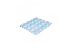 Theedoek Disposable 38x60cm Nonwoven Blauw-Wit 50st