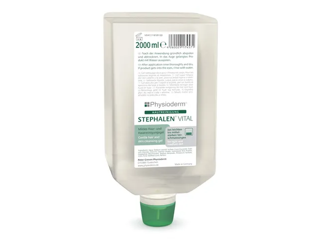 Stephalen Vital was- & douchegel, 2 liter vulling, doos 6 stuks