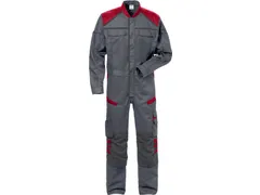 Fristads 8555 STFP coverall, grijs/rood, maat 3XL, per stuk