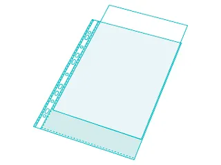 Showtassen Gekorrelde Pp 5/100Ste 17X22Cm Schoolformaat - 4