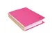 Uitschuifmap 416003e linnen rug ROCK"S 320 roze 10 Stuks