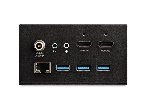 Laptop docking module voor vergadertafel connectiviteits box