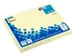Bloc-mémos 100x75mm jaune bloc de 100 feuillets