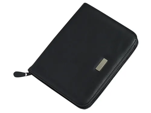 Schrijfmap Rillstab Excellent deluxe A5 lederlook zwart