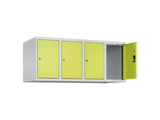 opzetkast,v. locker,4vak.,vak B 300mm,HxBxD 500x1200x500mm - 1