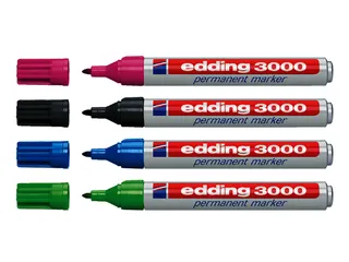 Viltstift edding 3000 rond roze 1.5-3mm - 2