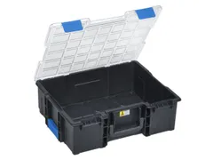 Assortimentskoffer,HxBxD 144x440x355mm,PP,koffer zwart