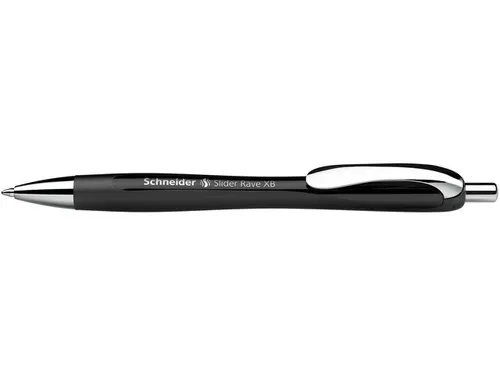 Balpen Schneider Slider Rave XB zwart