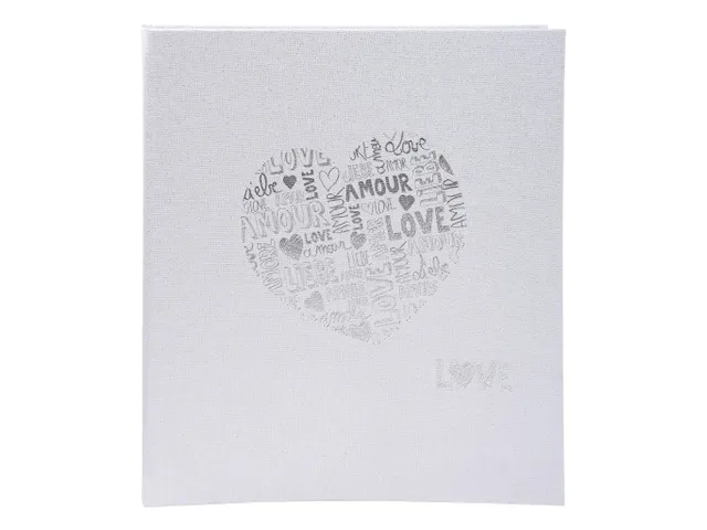 Fotoalb JUST MARRIED 29x32cm 60bl wit