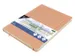 Schetsboek Kangaro A4 oud roze PU HC 80 blad 140gr roomwit met elastie