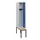 locker met bank,HxBxD 1950x300x815mm,1vak,vak B 300mm,cilinderslot