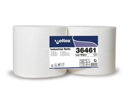 Industriepapier Celtex 2-laags wit 270 meter krimp a 2 rol