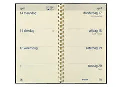 Agendavulling 2027 Brepols Optivision Pocket 7dagen/2pagina's