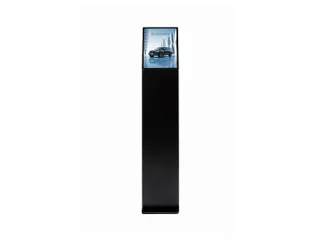 Verlichte Brochure Standaard LED Slide In A4 Zwart - 3