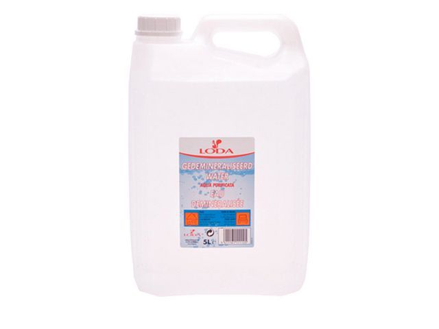 Gedemineraliseerd Water, 5 liter, Jerrycan | KantineSupplies.be