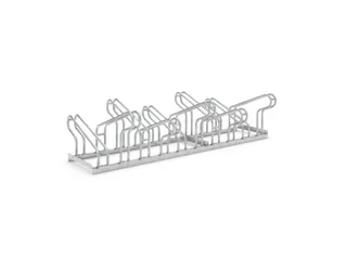 Fiets-Beugelrek L 1750Mm 2X5Plaatsen Schroefbaar Dubbelzijdig Verzinkt - 2