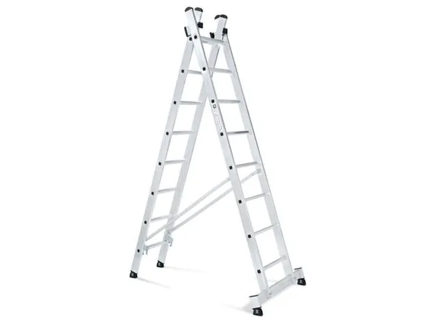 multifunctionele reformladder,2x12,sporten,balk L 6,14m,aluminium