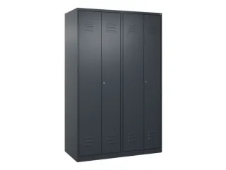 locker voor scheiding van kleding,HxBxD 1850x1200x500mm,4vak - 1