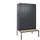PBM-locker met bank,HxBxD 2120x1200x815mm,4vak,vak B 300mm,cil.-slot