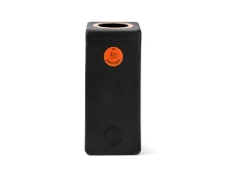 Afvalbak 90 liter EarthBin Zwart Oranje