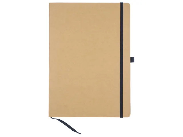 Carnet de notes Kangaro A4 kraft ligné 96 feuille 80 gr blanc crème