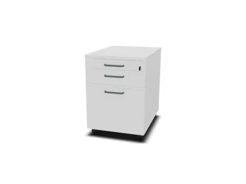 mobiel ladeblok,HxBxD 600x430x600mm,1lade(n),1hangmappenframes,Bl-wit
