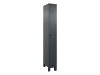 locker,HxBxD 1950x250x500mm,1vak,vak B 250mm,draaigrendel,voeten - 1