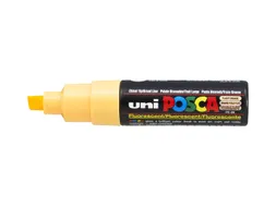 Verfstift Posca PC8K Brede punt 8mm schuin fluor lichtoranje